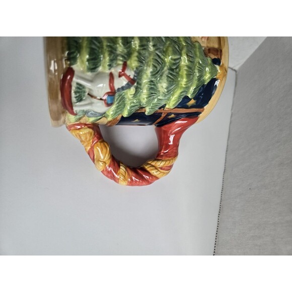 Susan Winget Mug Christmas Certified International 3D Ceramic Tree Fireplace Cup - Picture 16 of 16